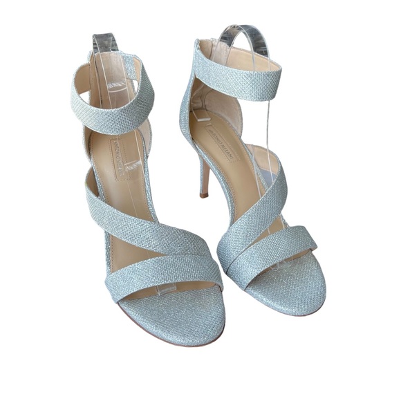 Antonio Melani Sliver Strappy Heels with box womens shoes size 9 - Picture 6 of 13
